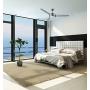 Design House 157339 Treviento 52 in. Indoor Ceiling Fan with Light, LED, Satin Nickel