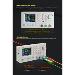 RD RD6018W 60V 18A Communication Version DC DC Voltage Current Adjustable Step Down Power Supply Buck Converter Voltmeter(RD6018W)