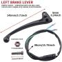 Pied de frein gauche compatible GY6 50cc 125cc 150cc 139QMB 157Q Roketa Jonway Taotao Moped Pièces Scooters Chinoises Pied de frein gauche compatible GY6 50cc 125cc 150cc 139QMB 157Q Roketa Jonway Taotao Moped Pièces Scooters Chinoises