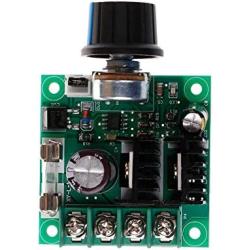Stayhome 1pcs 9V-50V 10A PWM DC Motor Speed Controller with Knob Adjustable Speed Regulator