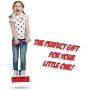 New Bounce Pogo Stick for Kids - Foam Pogo Jumper for Boys and Girls Ages 3 to 5 Years -100% Safe, Bouncy Toy for Toddlers, Squeaks with Each Hop