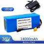 Wnicek 36V E-Bike Battery 8AH/ 14AH 500W High Power Rechargeable Lithium-ion Battery with 42V Charger Fit for 500W 350W 250W 200W Motor for Scooters Electric Tools Electric Tricycles