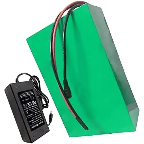 Jieoto 48V 15Ah E-Bike Lithium Battery 18650 13S 5P Battery Pack for 1000W 750W 500W 350W 250W 200W Motor for Electric Tricycles, Electric Scooters Electric Motorcycles with Charger
