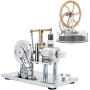 DjuiinoStar Most Classical Stirling Engine DLTD-303 and Luxury Hot Air Stiring Engine DHA-BG-405 Bundle