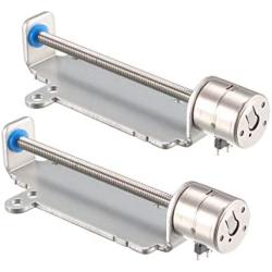 uxcell 2PCS DC 3V 2 Phase 4 Wire Micro Stepper Stepping Motor Screw for Camera Focusing Motor
