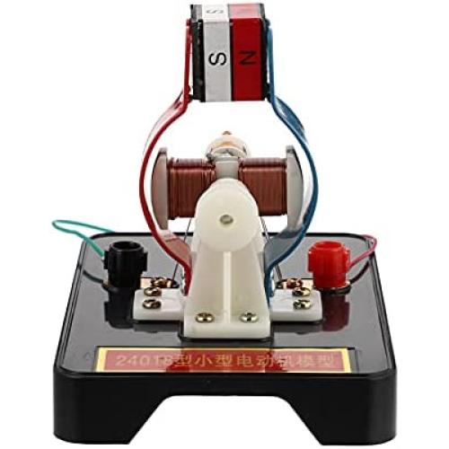 iplusmile 1 Set STEM DIY Simple Electric Motor Electronic Motors Model Assemble Kits Science Experiment Projects for School Labs Teching Learing Physics Science Educational
