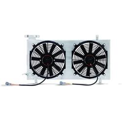 Mishimoto MMFS-STI-08P Performance Aluminum Fan Shroud Compatible With Subaru Impreza WRX/STI 2008-2014 Silver