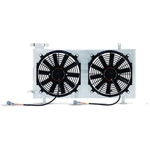 Mishimoto MMFS-STI-08P Performance Aluminum Fan Shroud Compatible With Subaru Impreza WRX/STI 2008-2014 Silver