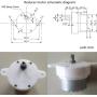 High Torque 12v DC Motor Slow Speed Electric Motor/Gearbox 3RPM 4mm Shaft Diameter Micro Motor