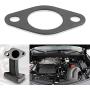 FLYPIG New Exhaust Muffler Gasket Fit for Honda GX240 8HP GX270 9HP GX340 11HP GX390 13HP Engine Go Kart Racing (Pack of 2)