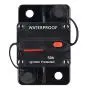 50 Amp Waterproof Circuit Breaker,with Manual Reset,12V-48V DC, for Car Marine Trolling Motors Boat ATV Manual Power Protect for Audio System Fuse