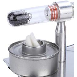 Stirling Engine, Single Cylinder Sterling Engine Model Steam Power Physics Science Lab Teaching Tool with Led Light, Gift for Kids Adults Craft Orname