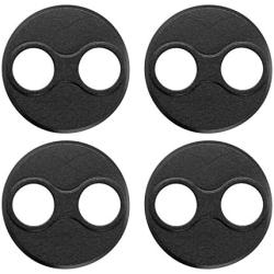 4PCS Motor Cover Motor Protector for DJI Mavic Mini/DJI mini 2/Mini SE Accessories Waterproof Dustproof Mavic Aluminium Motor Cap (Black)
