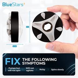 Heavy Duty 285753A Direct Drive Motor Coupling Kit with METAL Core Replacement Part by BlueStars - Exact Fit for Whirlpool & Kenmore Washers - Enhanced Durability and Support Heavy Duty