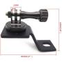 HTTMT- Motorcycle Rearview Mirror Camera Mount Bracket Holder Compatible with GoPro Hero 7/6/5/4 in Gray [P/N: GZSP-SP-015]
