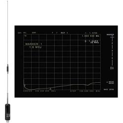 HYS 27Mhz CB Antenna 50.59inch Stainless Steel Shaft 1.8-36Mhz 120W Ham/Amateur Radio Antennas for CB Band Mobile/Handheld Radio