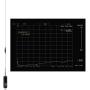 HYS 27Mhz CB Antenna 50.59inch Stainless Steel Shaft 1.8-36Mhz 120W Ham/Amateur Radio Antennas for CB Band Mobile/Handheld Radio