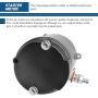 TOPSCOPE Starter Motor Replacement Compatible with John Deere Scottts Kohler 15-23 HP Sabre 2509804, 2509805, 2509806, 2509807, AM130407, AM132818, 25-098-04, 25-098-05, 25-098-06, 25-098-07