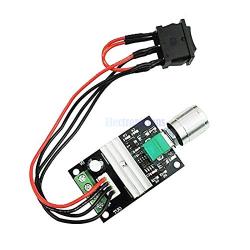 DC 6V 12V 24V 3A 80W PWM Motor Speed Control Adjustable Reversible Switch Regulator Board Governor Controller Module LED