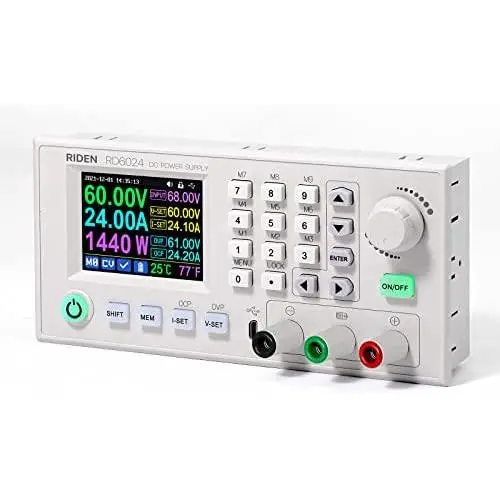 RD RD6024W 60V 24A Communication Version DC DC voltage current adjustable buck voltage conveter programble Step Down Power Supply (RD6024W)