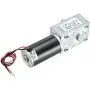 Moteur électrique à réducteur avec arbre de 8mm de diamètre, 25RPM, 24V DC. Moteur électrique à réducteur avec arbre de 8mm de diamètre, 25RPM, 24V DC.