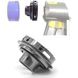 Garbage fighter Motor Rear Cover Replacemnet Compatible for Dyson V7 V8 Vacuum Cleaner Accessories Motor Rear Cover Durable Repair Vacuum Parts