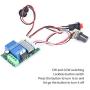 Fafeicy PWM DC Motor Speed Regulator, DC 6~24V CW CCW Rotation Switch Controller Lockless Switch