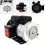 1.5HP Electric Motor 3450RPM Reversible Single Phase 56C Frame General Purpose Motor for Agricultural Machinery General Equipment 5/8