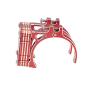 DKKY Aluminum Motor Cooling Fan 40-43mm Adjustable Dual Motor Mounts for ARRMA Axial TRAXXAS 1/10 RC Car 4274 4068 4268 Motor (Red)