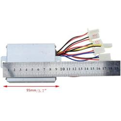 WOOSTAR Motorcycle Speed Controller 36V 500W Replacement for Electrical Scooter E Bike Bicycle Tricycle Brush