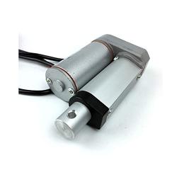 12V 1 Inch Stroke Linear Actuator 200lbs（900N）Maximum Lift with Mounting Brackets 5mm/s