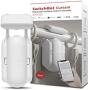 SwitchBot Curtain Smart Electric Motor - Wireless App or Automate Timer Control, Add SwitchBot Hub Mini to Make it Compatible with Alexa, Google Home, HomePod, IFTTT (Rod, White)