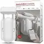SwitchBot Curtain Smart Electric Motor - Wireless App or Automate Timer Control, Add SwitchBot Hub Mini to Make it Compatible with Alexa, Google Home, HomePod, IFTTT (Rod, White)