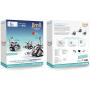 UBTECH JIMU Robot Competitive Series: Champbot Kit/ App-Enabled Building & Coding STEM Robot Kit (522 Pcs) from Robotics , Blue
