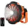 Ventilateur Portable de Camping avec LED, Rechargeable en USB, Batterie Haute Capacité, 3 Vitesses Ajustables, Télécommande, Suspensible au Plafond, Idéal pour Camping, Lampe de Campagne, Urgences, Maison, Bureau, Voyage. Ventilateur Portable de Camping avec LED, Rechargeable en USB, Batterie Haute Capacité, 3 Vitesses Ajustables, Télécommande, Suspensible au Plafond, Idéal pour Camping, Lampe de Campagne, Urgences, Maison, Bureau, Voyage.