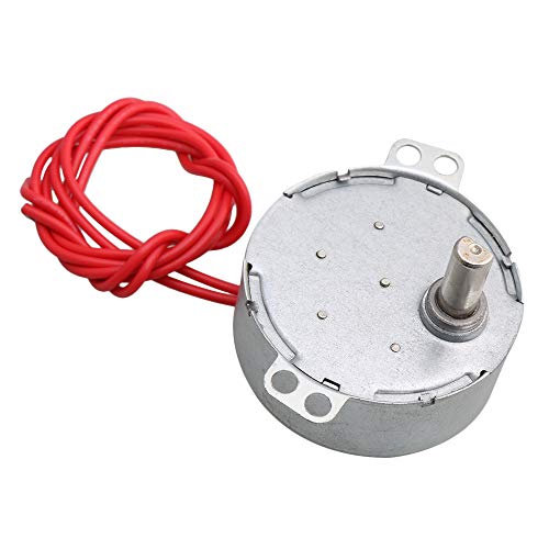 Mxfans AC24V 0.9-1.1rpm Speed Turnable Shaft Synchronous Motor 12KGF.cm Torque