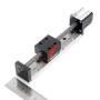 FUYU FSL30 Mini Linear Stage Small Slide Guide CNC Screw Lead Motion Table Motorized Nema 14 Stepper Motor[200mm Stroke]