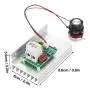 AC Motor Speed Controller, 10000W 220V SCR Electric Voltage Regulator Dimmer Motor Speed Temperature Controller, Voltage Controller