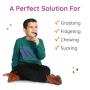Fun and Function CheweLs (Set of 2) - Easy to Hold Sensory Chew - Sensory Fidget and Oral Motor Therapy Tool for Kids with Special Needs - for Ages 4+