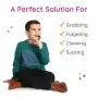 Fun and Function CheweLs (Set of 2) - Easy to Hold Sensory Chew - Sensory Fidget and Oral Motor Therapy Tool for Kids with Special Needs - for Ages 4+