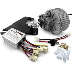 L-faster 450W Unitemotor MY1018 Brush Motor and 500W Brushed Controller YK31 with Fuse Wire and Connector Terminals