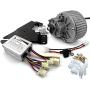 L-faster 450W Unitemotor MY1018 Brush Motor and 500W Brushed Controller YK31 with Fuse Wire and Connector Terminals