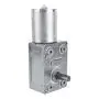 Worm Geared Motor family 370 - Geared Motor Gearbox DC 6V to DC 24V, Reduction Gear Motor 2RPM to 375 rpm Reversible High Torque Turbo Worm Geared Motor