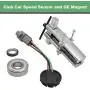 CLUBRALLY Club Car Speed Sensor and GE Magnet Kit for Golf Cart DS IQ & Precedent with GE Motor Only 102265601 120402100