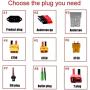 Grideto 36V 30Ah Battery E Bike Lithium Battery Pack,18650 Li-Ion Battery,with Charger,for 200W ~ 500W Motor Electric Bike Motorcycle Scooter
