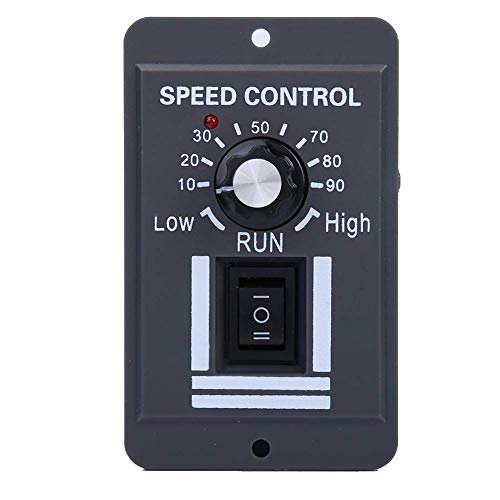 DC Motor Speed Controller, DC 12-60V 40A PWM Brush Motor Speed Controller CW CCW Reversible Switch