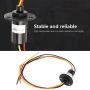 FTVOGUE Mini 3 Wires Slip Ring Plastic Electron Component 250RPM 15A 0-600V for Wind Turbine Power Generator,Dynamo