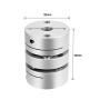 uxcell 8mmx14mm Clamp Tight Motor Shaft 2 Diaphragm Coupling Coupler
