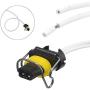 2 Wire Turbo VGT Solenoid & IPR Pigtail Harness Replacement for 6.0L Ford Powerstroke & Chevy GMC Duramax 6.6L