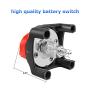 Nilight - 90015A Battery Switch 12-48V Waterproof Heavy Duty Battery Power Cut Master Switch Disconnect Isolator for Car Vehicle RV and Marine Boat (On/Off),2 Years Warranty